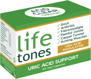 Naturelife Lifetones Uric Acid Support Veg-Capsules 60pk