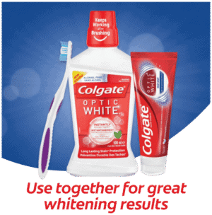 Colgate Optic White Instant Fluoride Toothpaste 75ml