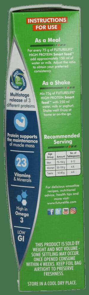 Futurelife Smart Food Chocolate Flavour High Protein Cereal 500g