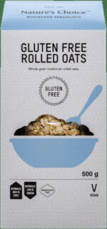 Nature's Choice Gluten Free Rolled Oats 500g
