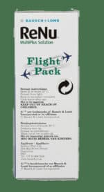 Renu MultPlus Multi-Purpose Flight Pack Solution 2 x 60ml