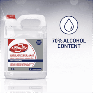 Lifebuoy Professional Total 10 Waterless Hand Sanitizer Liquid 5L