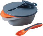Tommee Tippee Feeding Bowls with Travel Lid & Spoon 4pc