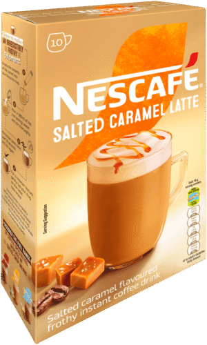 Nescafé Salted Caramel Instant Latte 10 x 18g