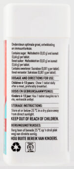 Vital Kids Multivitamin Raspberry Flavour A-Z Multivitamin Chewable Tablets 60pk