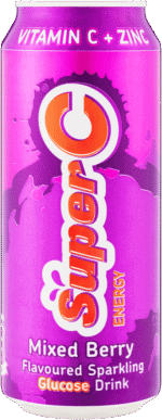Super C Mixed Berry Flavoured Energy Drink 500ml