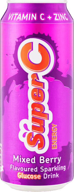 Super C Mixed Berry Flavoured Energy Drink 500ml