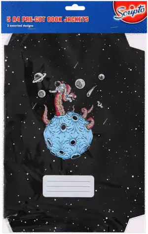 Scripto A4 Pre-Cut Book Jackets 5s