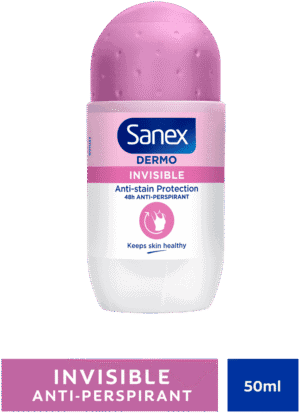 image-0 Sanex Dermo Invisible Cool Anti Perspirant Roll-On 50ml