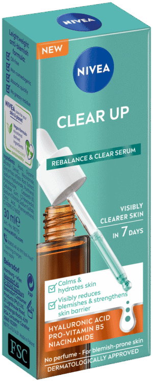 Nivea Clear Up Rebalance & Clear Serum 30ml