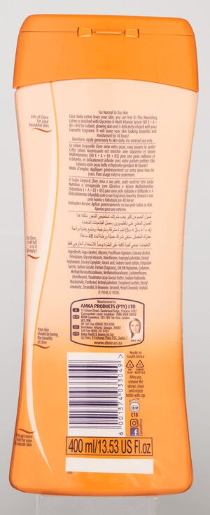 Clere Cocoa Butter Nourishing Body Lotion 400ml