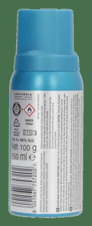Lenthéric Solo Absolute Deodorant Body Spray 150ml