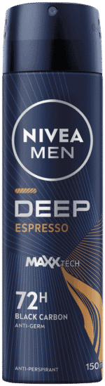 Nivea MEN Espresso Deep Anti-Perspirant Spray 150ml