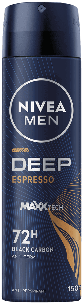 Nivea MEN Espresso Deep Anti-Perspirant Spray 150ml