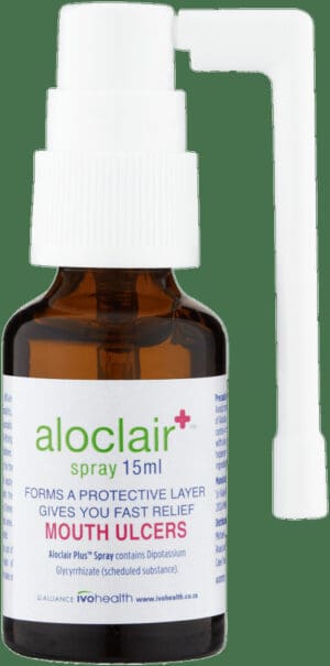 Aloclair Plus Mouth Ulcer Spray 15ml
