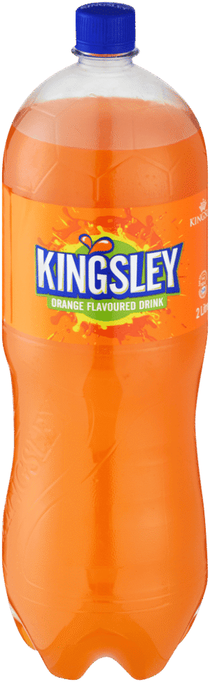 Kingsley Orange Flavoured Soft Drink 2L