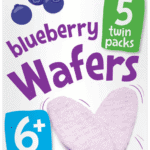 Kiddylicious Blueberry Rice Wafers 5 x 4g