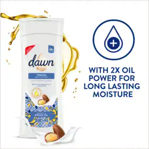 Dawn Vitamin E and Argan Oil Firming Repairing Body Lotion Helps Reduce Stretch Marks 400ml