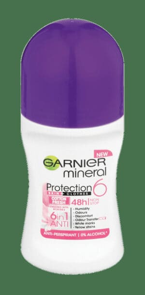 Garnier Mineral Cotton Fresh Anti-Perspirant Roll-On 50ml