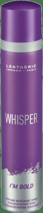 Lenthéric Whisper I'm Bold Perfume Deodorant Spray 90ml