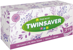 Twinsaver Summer 3 Ply Luxury Tissues 120pk