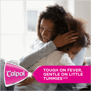 Calpol Strawberry Flavoured Paediatric Suspension 50ml