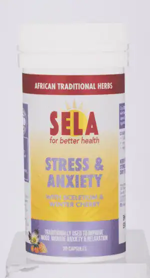 SELA Stress & Anxiety Capsules 30pk