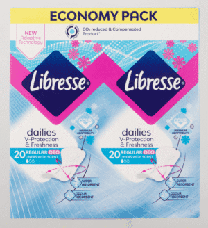 Libresse Scented Regular Deo Liners 40pk