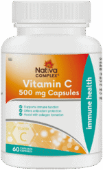 Nativa Complex 500mg Vitamin C Capsules 60pk