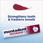 Mentadent P Sensitive Fluoride Toothpaste 100ml