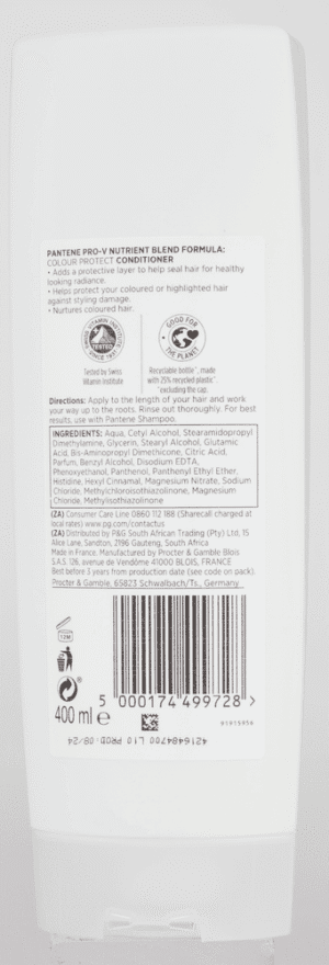 Pantene RANDIANT COLOUR COND 400ML