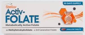 Stellar Activ-folate Metabolically Active Folate Tablets 30pk