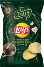 Lay's Italian Truffle & Garlic Flavoured Limited Edition Potato Chips 120g