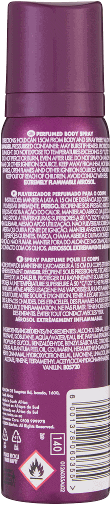 Revlon Love That Velvet Perfumed Body Spray 90ml