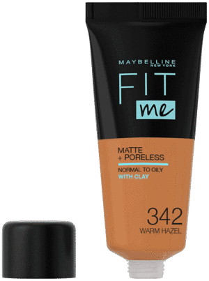 Maybelline Fit Me Warm Hazel Matte & Poreless Foundation 30ml