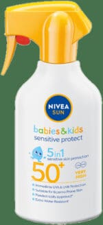 Nivea SUN Babies & Kids 5-in-1 SPF50+ Sensitive Protect Sunscreen Trigger Spray 270ml
