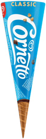 OLA Cornetto Classic Cream Flavoured Frozen Dessert Cone 120ml