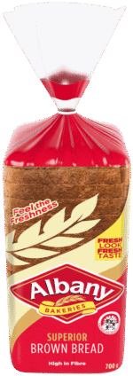 Albany Superior Brown Bread 700g