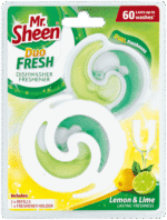 Mr. Sheen Lemon & Lime Duo Fresh Dishwasher Freshener 2s