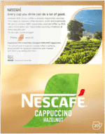 Nescafé Hazelnut Instant Cappuccino 20 x 18g