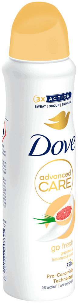 Dove AERO 150ML GRAPEFRUIT+LEMON