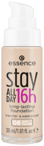 Essence 08 Soft Vanilla Stay All Day 16H Long-Lasting Foundation 30ml