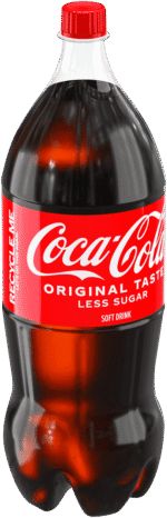 Coca-cola Original Taste Less Sugar Less Sugar Soft Drink 2L