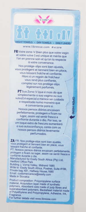 Libresse Scented Regular Deo Liners 40pk