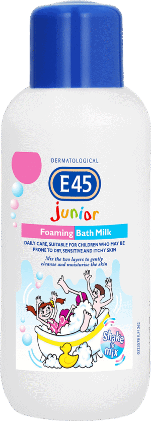 E45 Junior Foaming Bath Milk 500ml