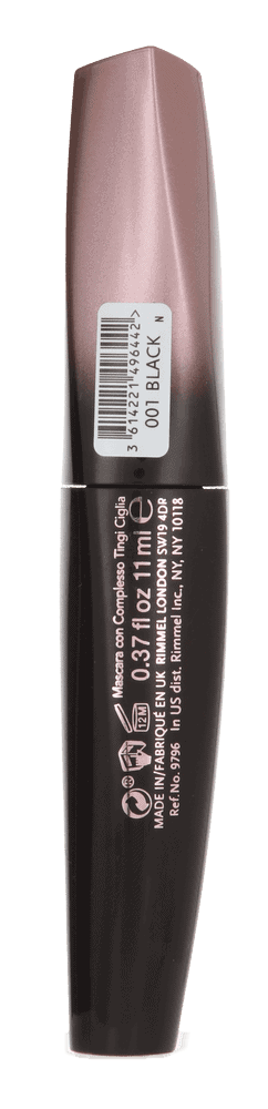 Rimmel Wonder'Full Black Volume Colourist Mascara 11ml