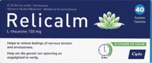 Relicalm Tablets 40pk