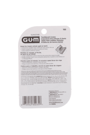 GUM Assorted Toothbrush Covers 4pk