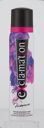 Exclamation Fierce Perfume Deodorant Body Spray 90ml