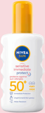 Nivea SUN SPF 50+ Sensitive Immediate Protect Spray 200ml